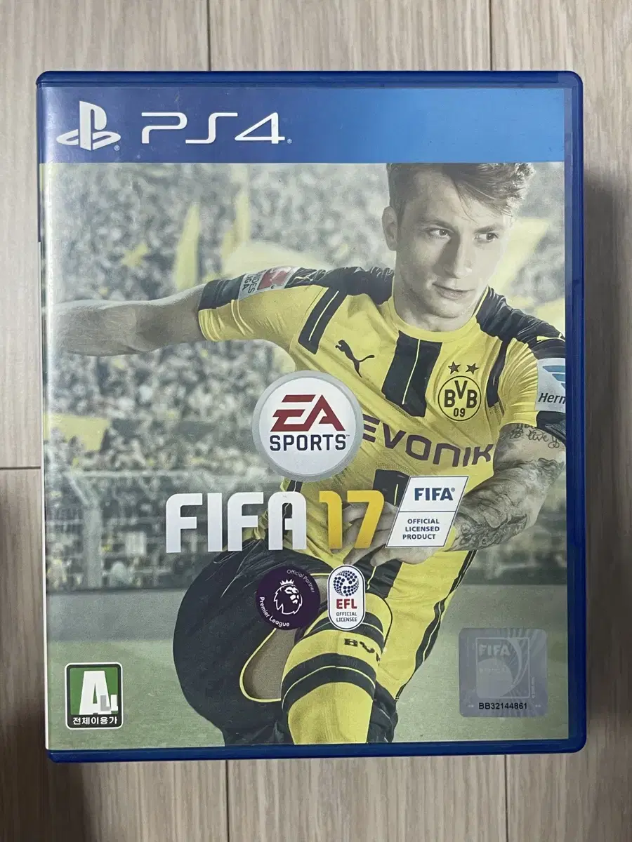 PS4 FIFA 17 게임 타이틀 플스4