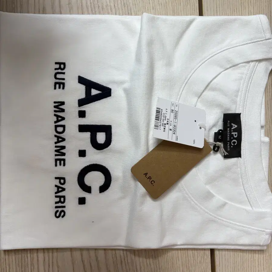 A.P.C(아페쎄) RUE MADAME 반팔 티셔츠