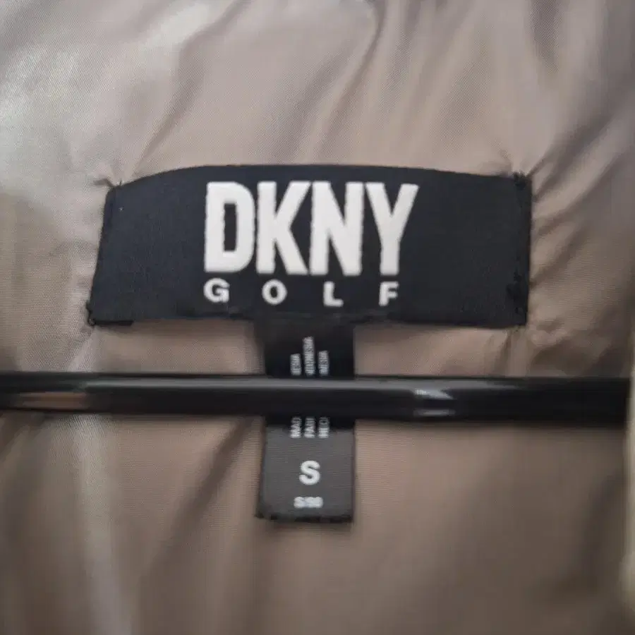 DKNY golf 구스다운 패딩S