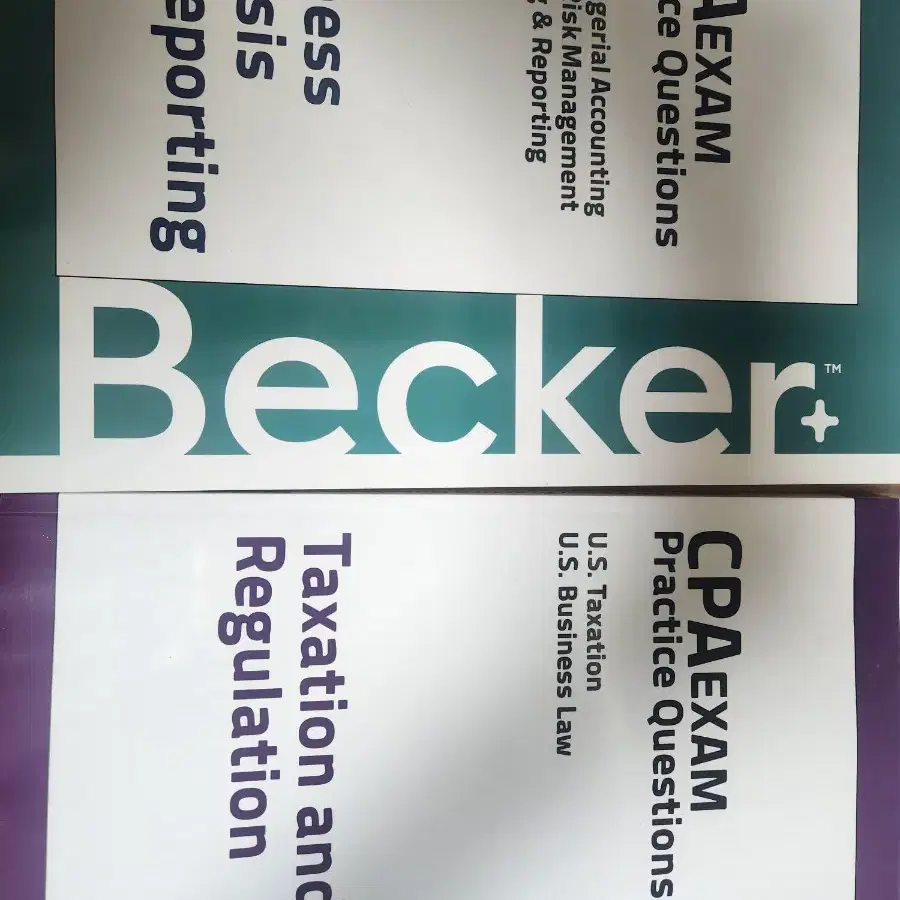 aicpa becker 종이책