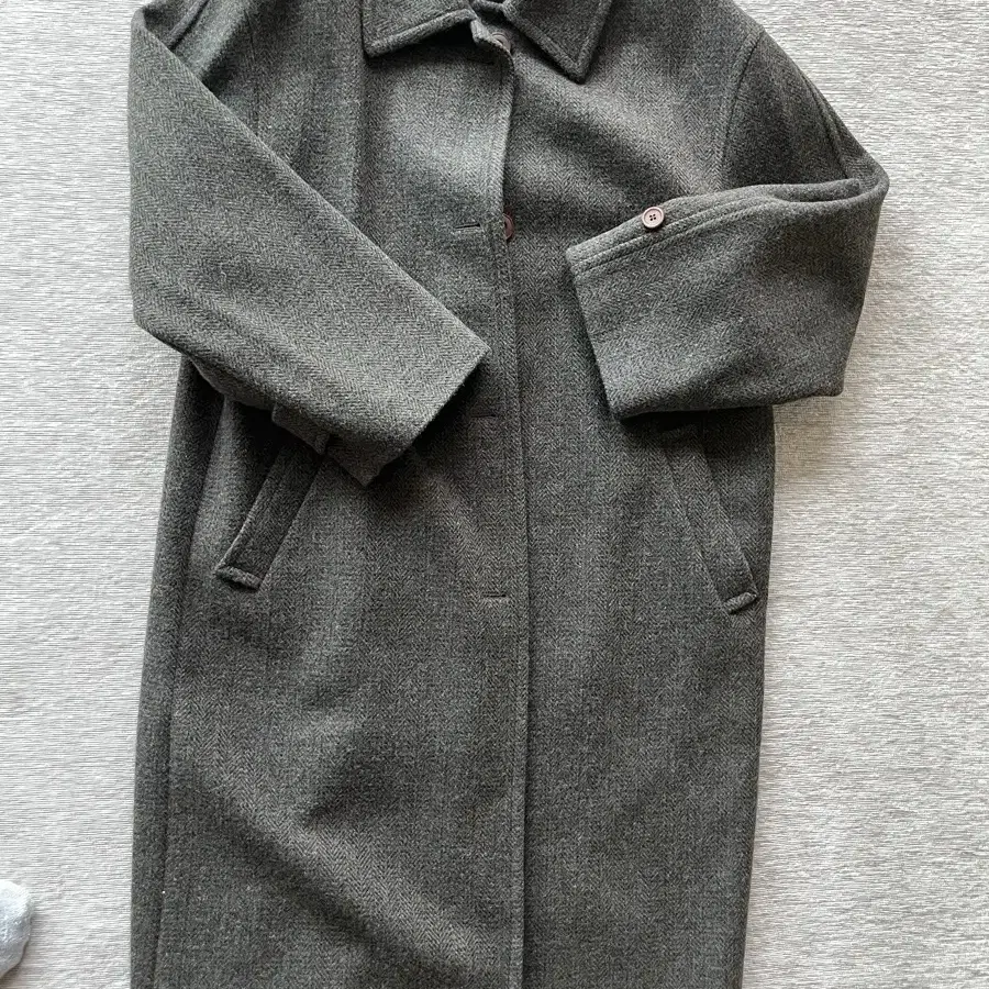 모데스트무드 누벨 코트 카키브라운 (NOUVELLE COAT - KHAK