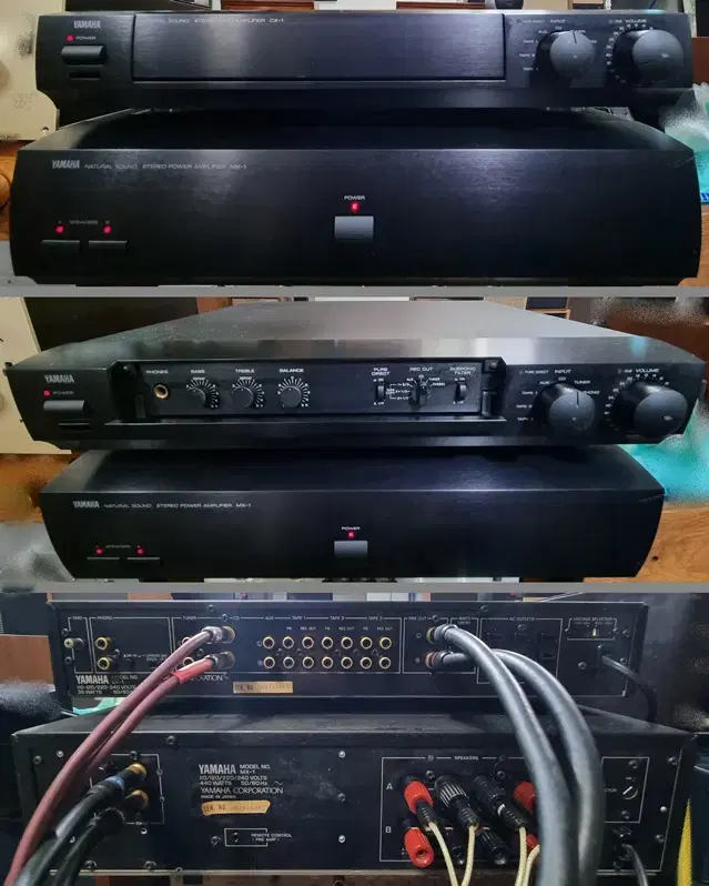 YAMAHA(야마하) MX-1 파워와 CX-1 프리