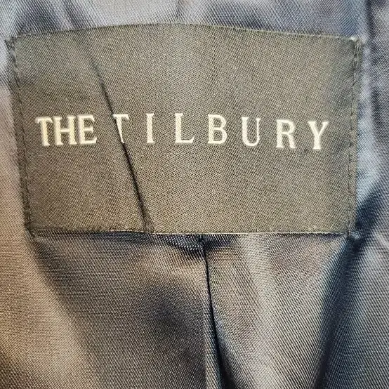 THE TILBURY 체크 롱코트