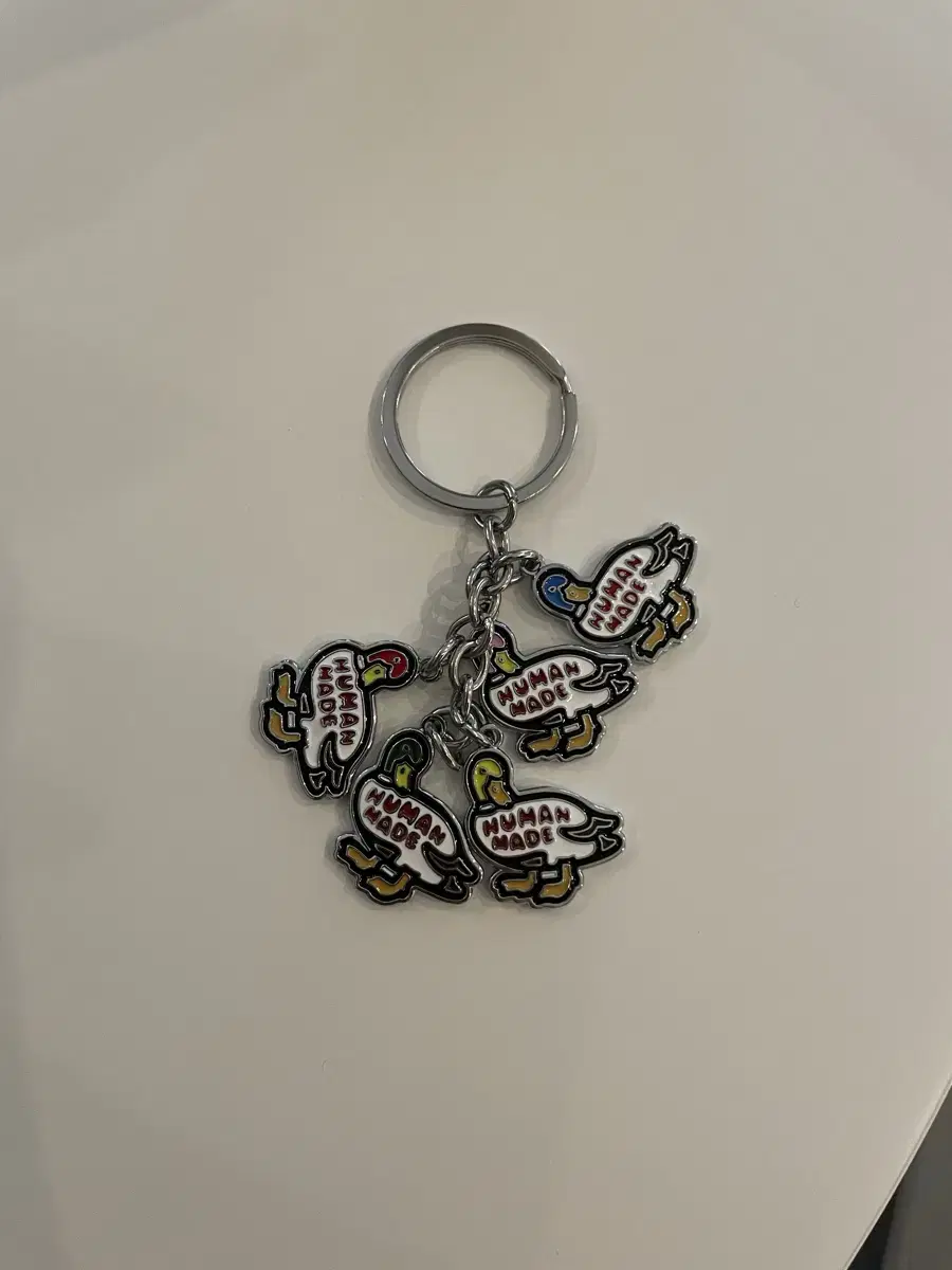 휴먼메이드 덕 키링 실버 Human Made Duck Keyring