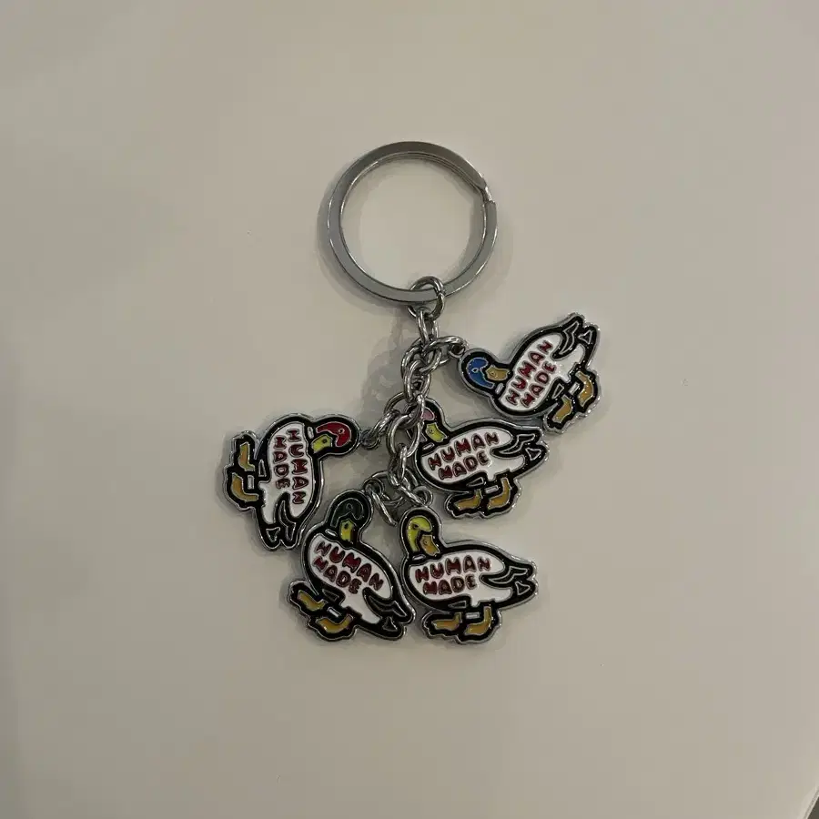 휴먼메이드 덕 키링 실버 Human Made Duck Keyring