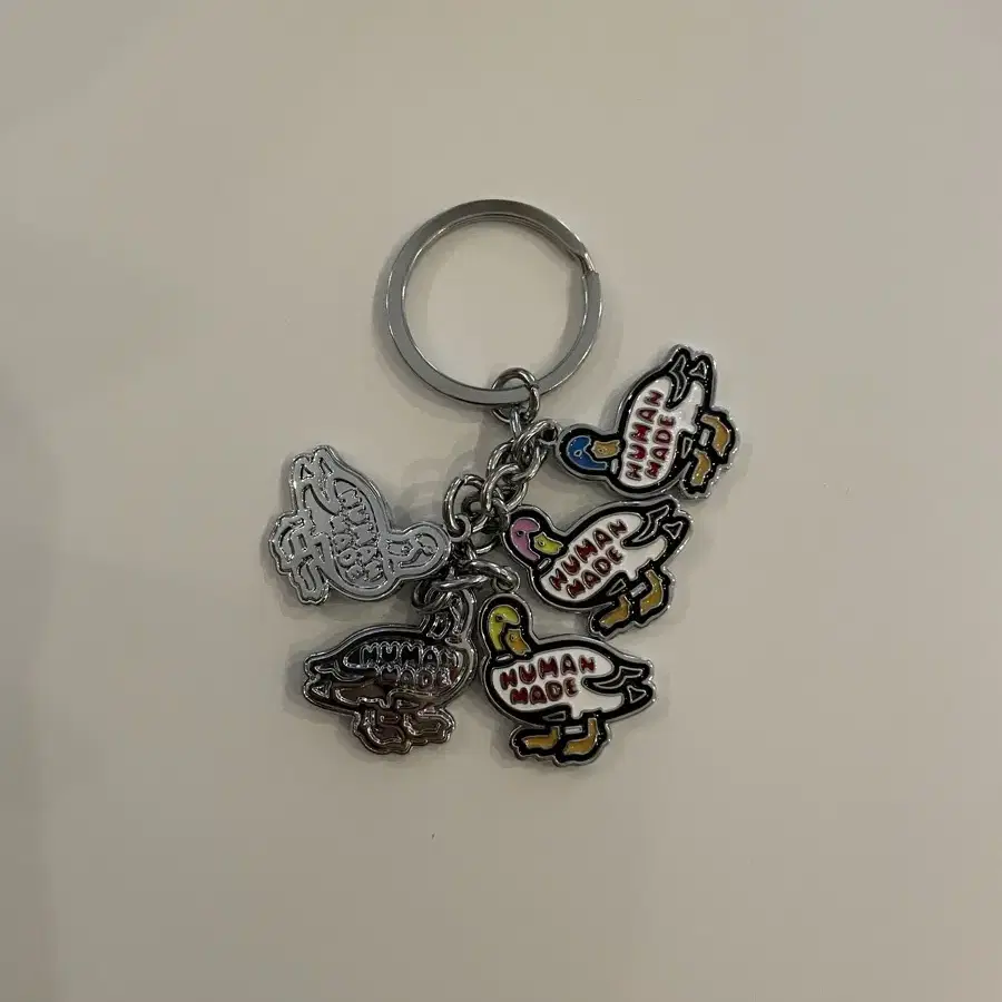 휴먼메이드 덕 키링 실버 Human Made Duck Keyring