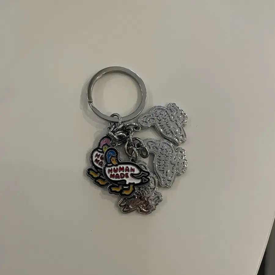 휴먼메이드 덕 키링 실버 Human Made Duck Keyring