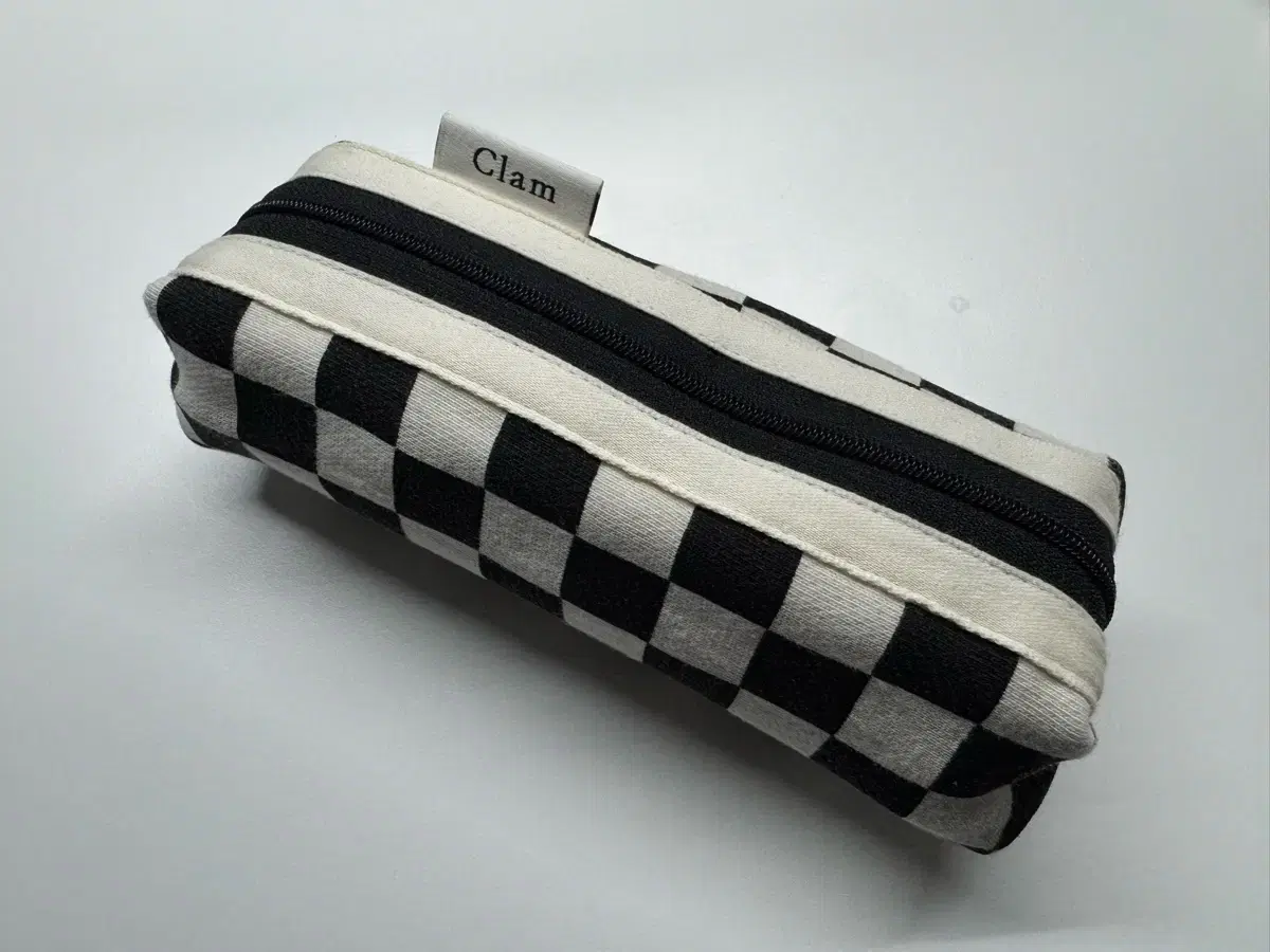 Clam Clam Checkerboard Pencil Case Pen Pouch