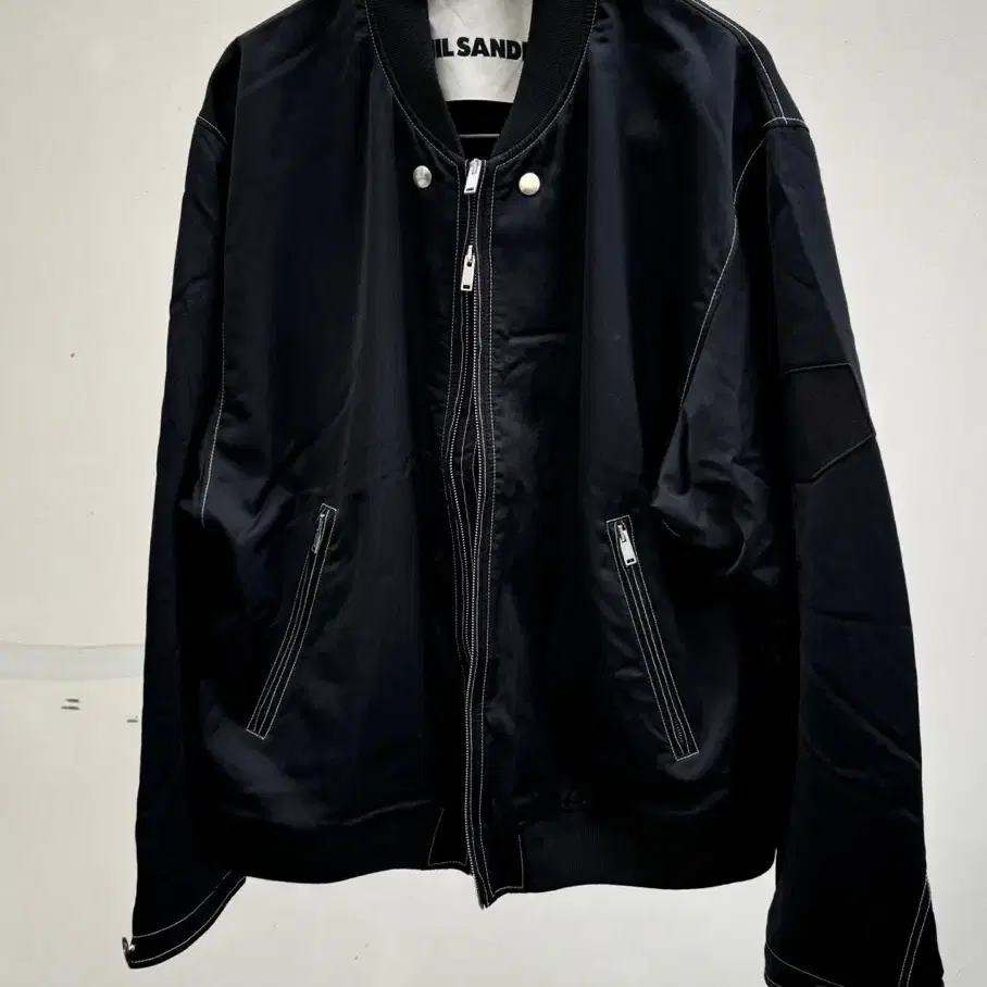 질샌더 오버사이즈 패치 봄버 JIL SANDER 21SS MA-1 점퍼