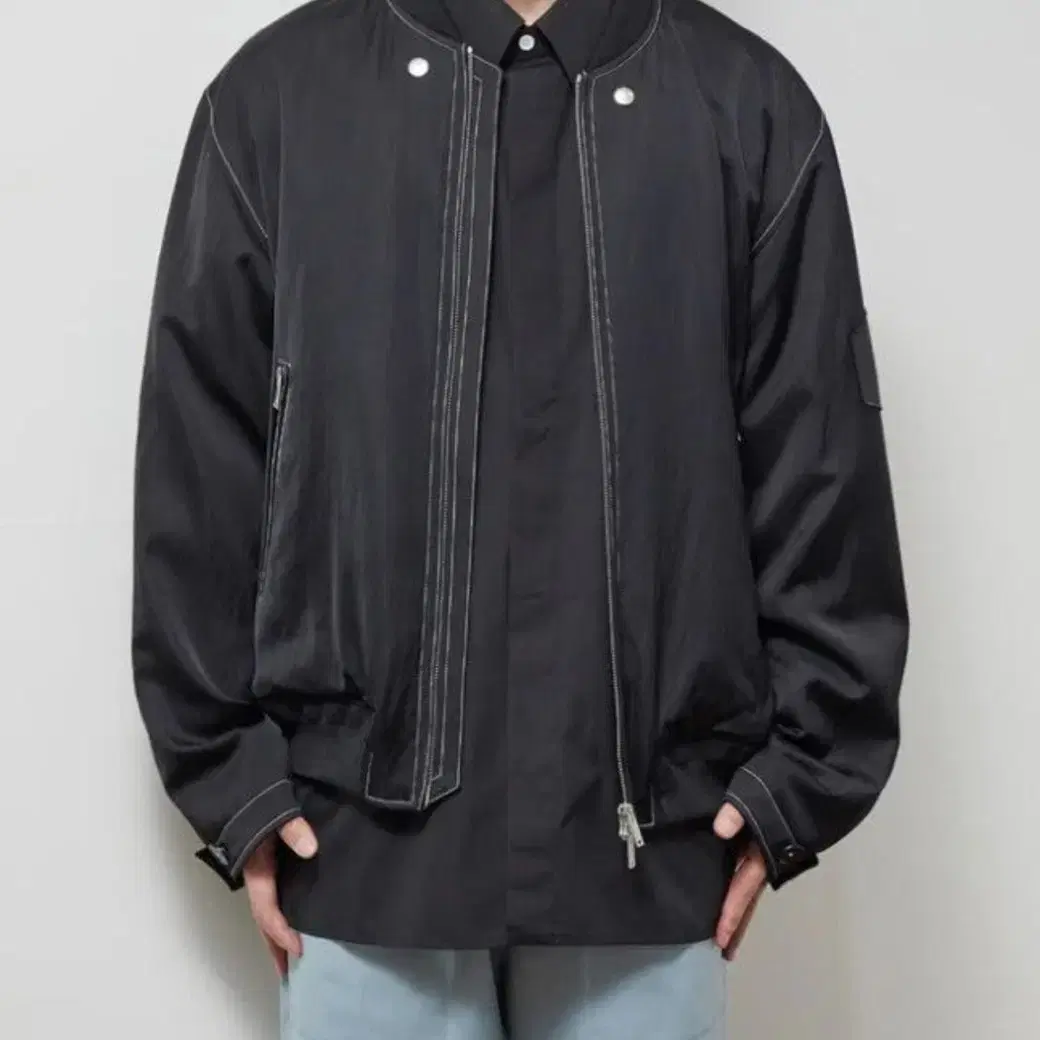 질샌더 오버사이즈 패치 봄버 JIL SANDER 21SS MA-1 점퍼