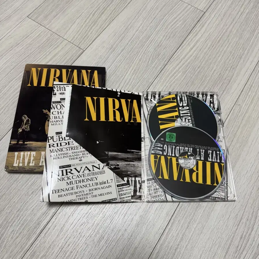 Nirvana 라이브 DVD : Live at Reading, 1992