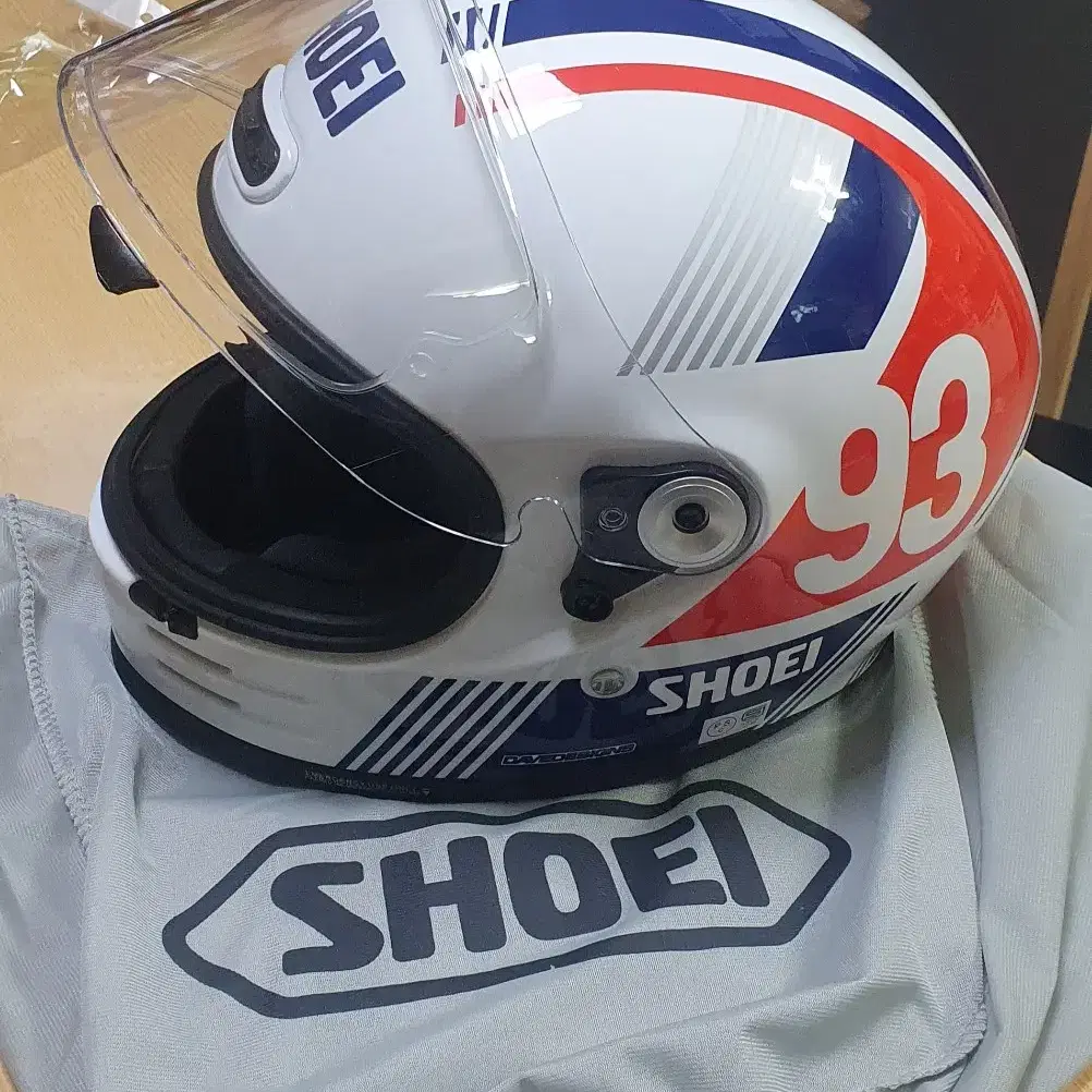 오토바이 헬멧 팝니다 새것 16만원 쇼에이 SHOEI 가품