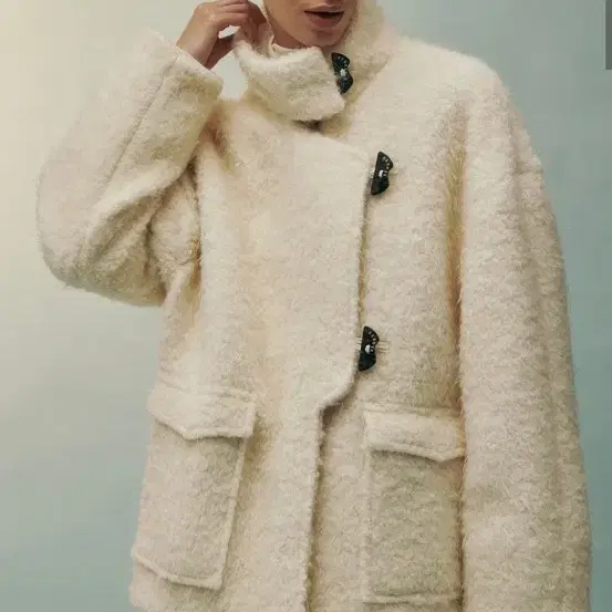 리이 부클코트 rerhee boucle coat