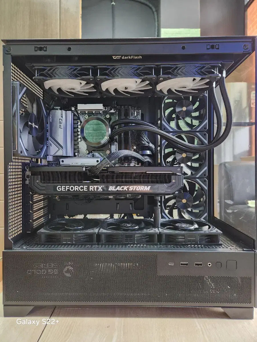 블랙간지 게이밍 컴퓨터 9800X3D RTX4080SUPER PC