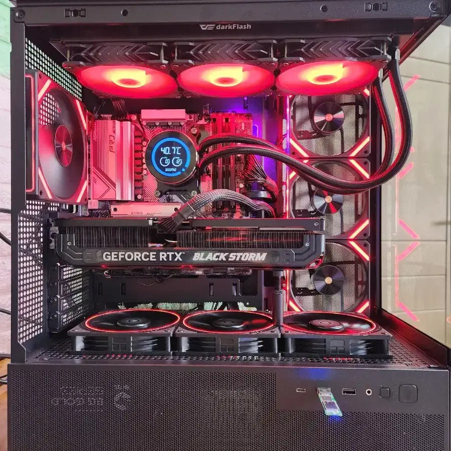 블랙간지 게이밍 컴퓨터 9800X3D RTX4080SUPER PC