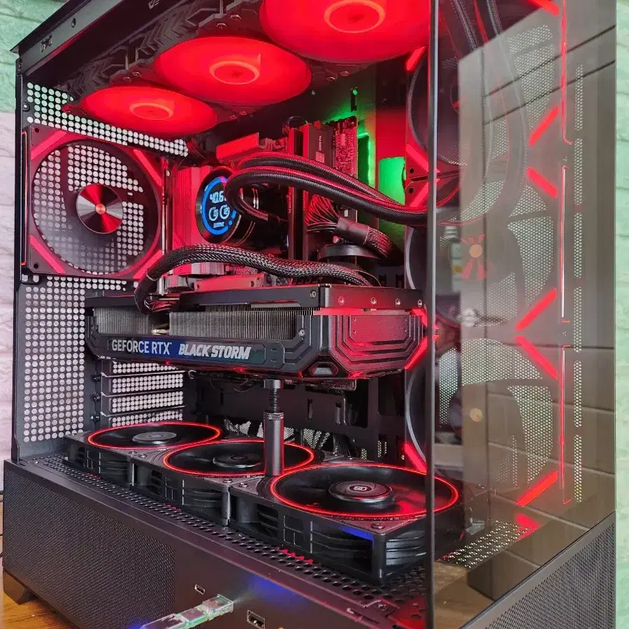 블랙간지 게이밍 컴퓨터 9800X3D RTX4080SUPER PC