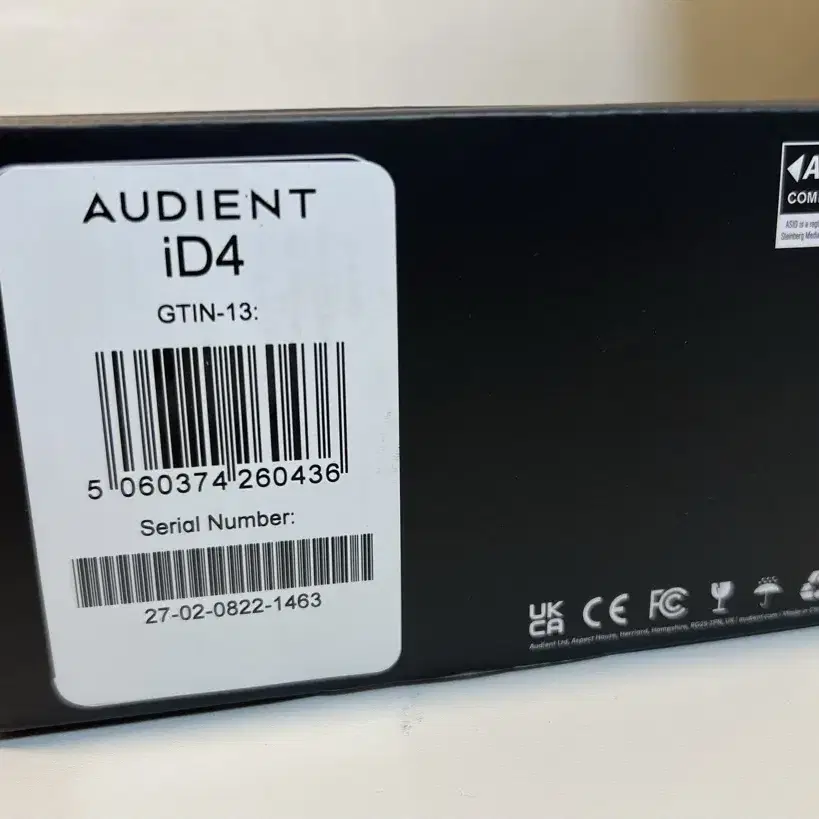 (택포)Audient iD4 MK2(C to C 케이블 포함)