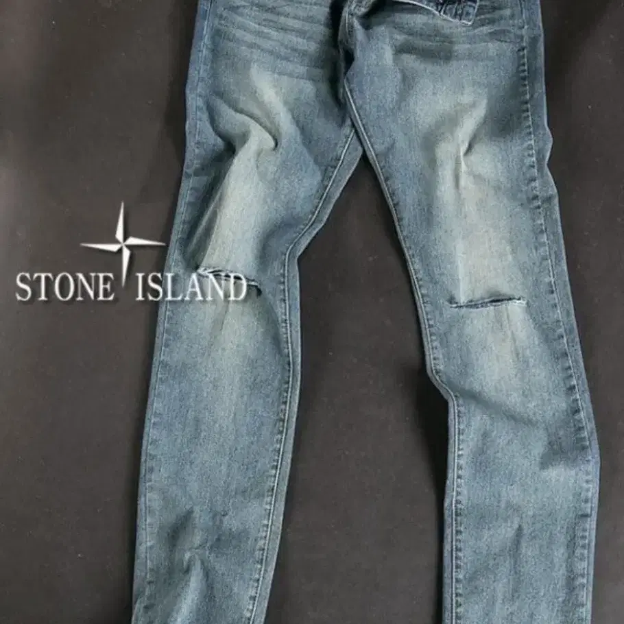 [STONE ISLAND] "데미지 워싱 스판 진(Jeans)"