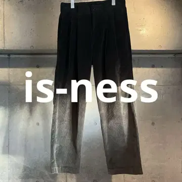 is-ness 투턱 코듀로이 팬츠