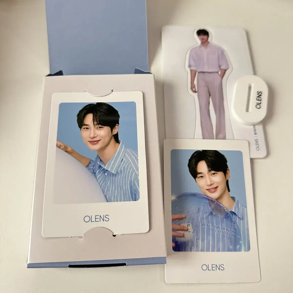 Orens Byun Wooseok photocard, new product from Isshin University