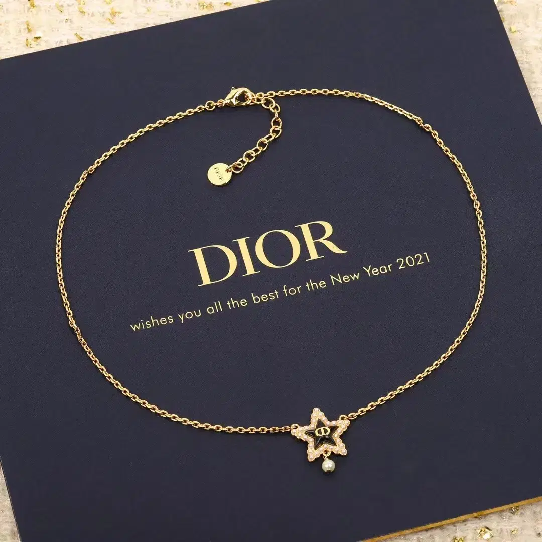 DIOR 디오르 여사 목걸이 정품