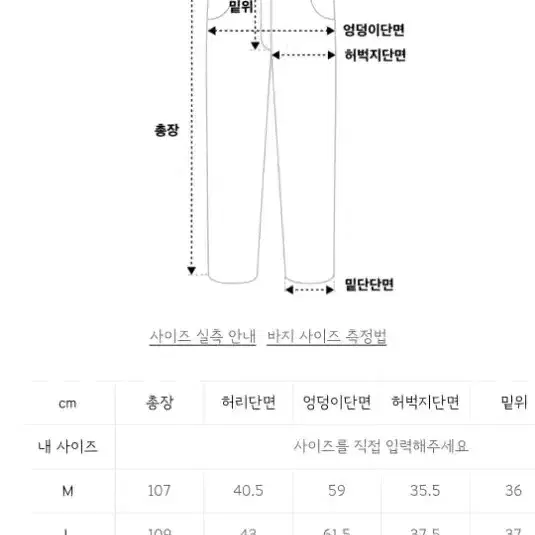 (새상품) 낫포너드 블랙바지