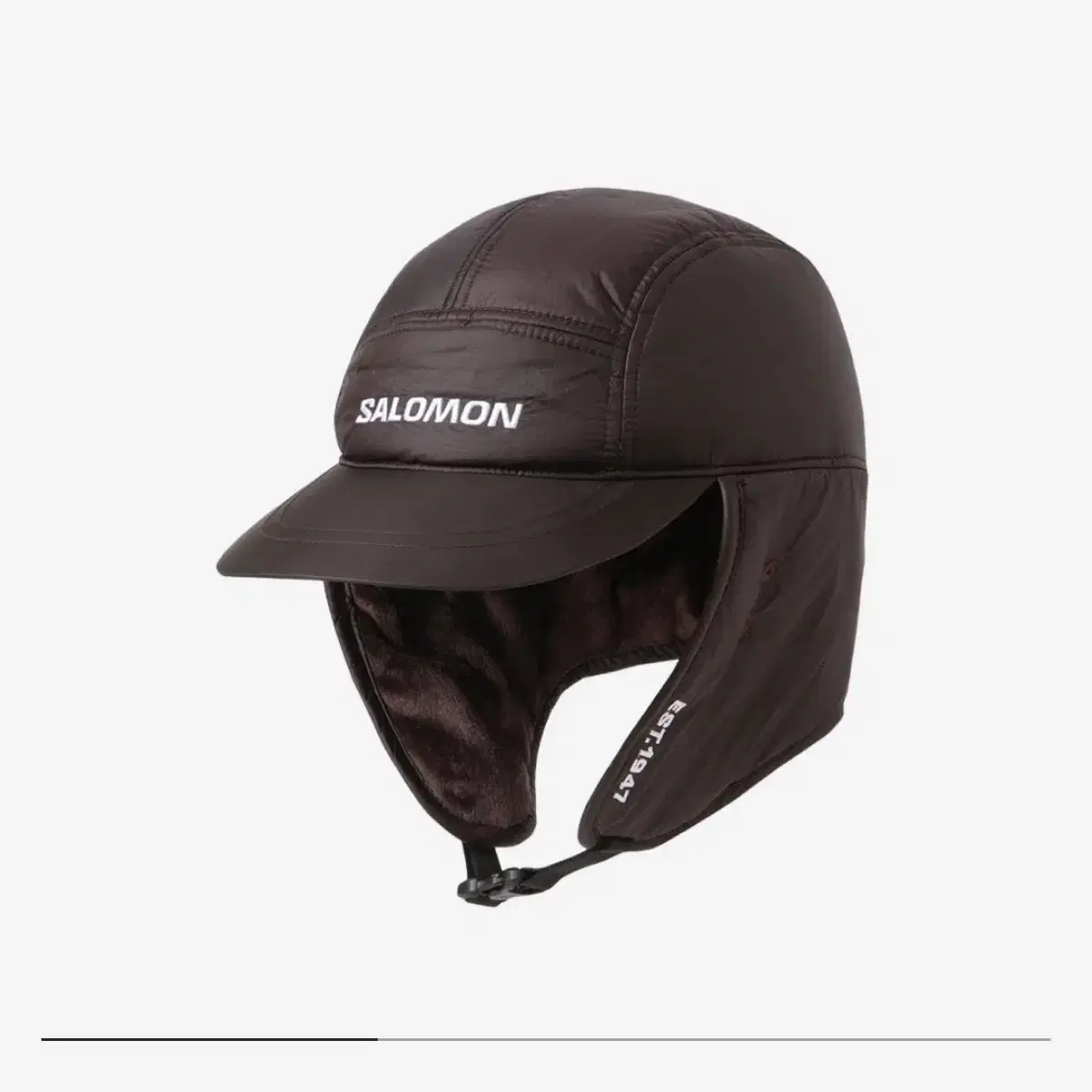 Salomon Thermo Trapper Hat Chocolate 살로몬