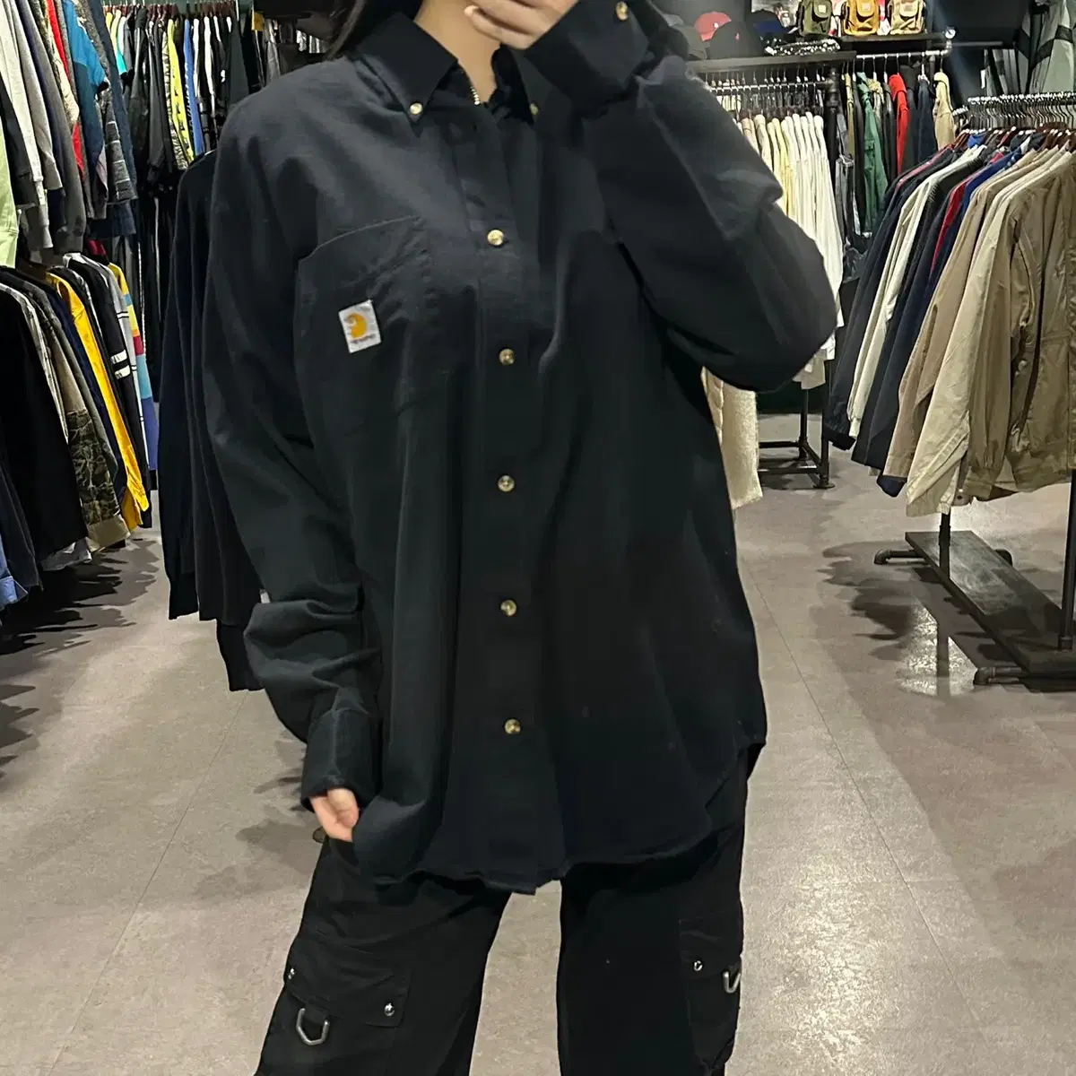 (242) Carhartt VTG 빈티지 칼하트 셔츠