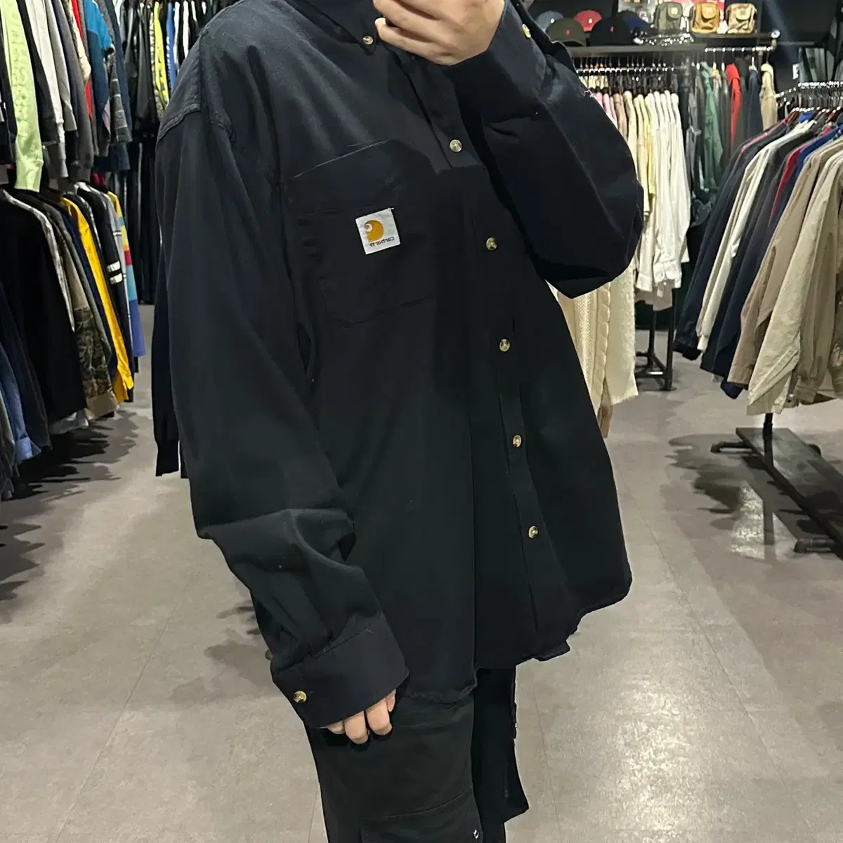 (242) Carhartt VTG 빈티지 칼하트 셔츠