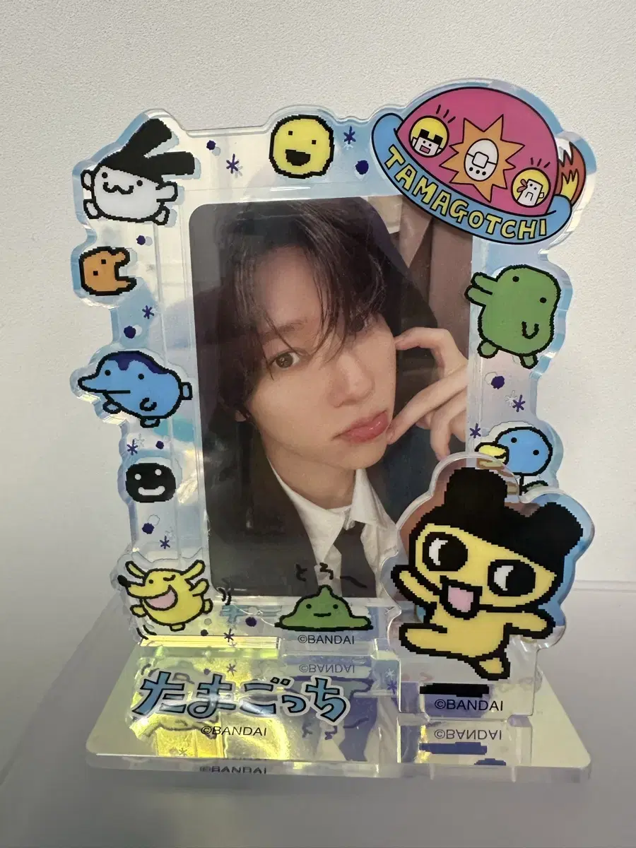 Tamagotchi Mamechi photocard Stand photocard Holder wts sell Kuchipachi Zudangchi Mimi