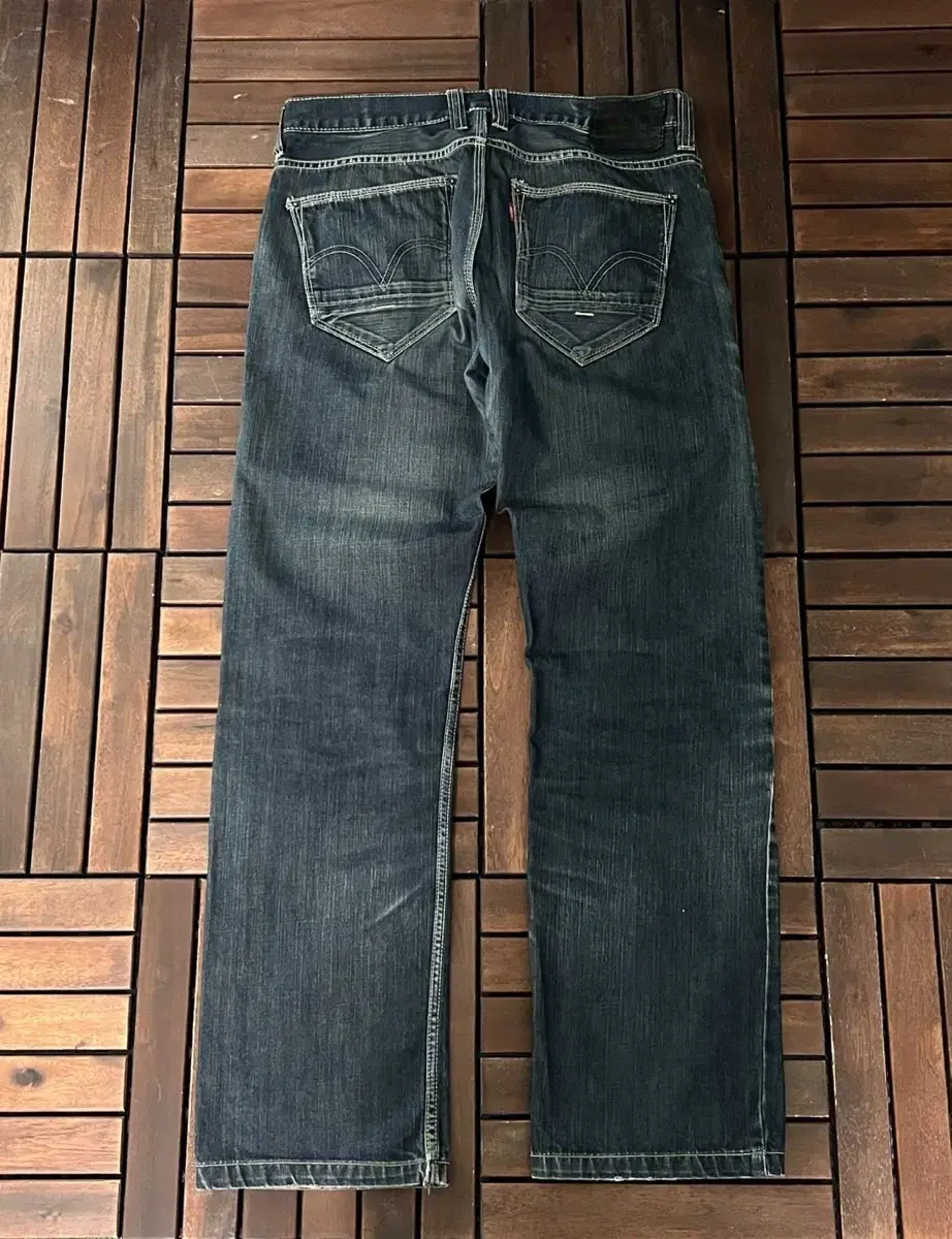 Levis 리바이스 514 흑청 데님 팬츠