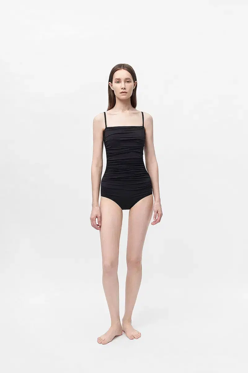 코우리 로지 스윔수트 BLACK ROSIE SIMPLE SWIMSUIT