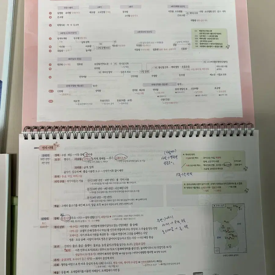 2025 전한길 한국사 기출3.0+전한길 한국사 필기노트 세트 새책급