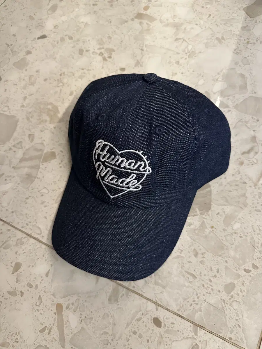 Human Made 6 Panel Denim Cap Indigo Human Made 6 Panel