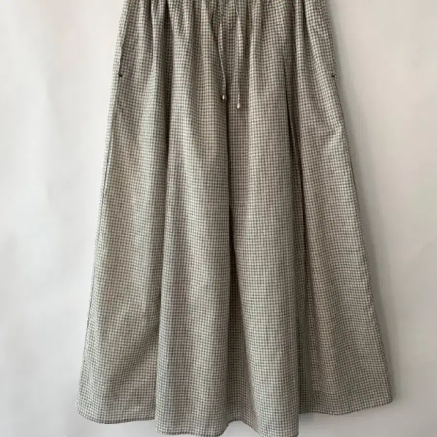 아뜰리에러브송 autumn check skirt