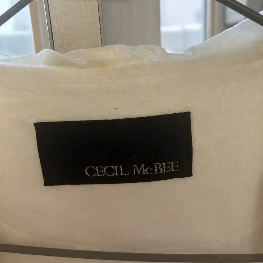 세실맥비 아이보리 퍼 코트 달천깔 히메갸루 러블리 CECIL McBEE