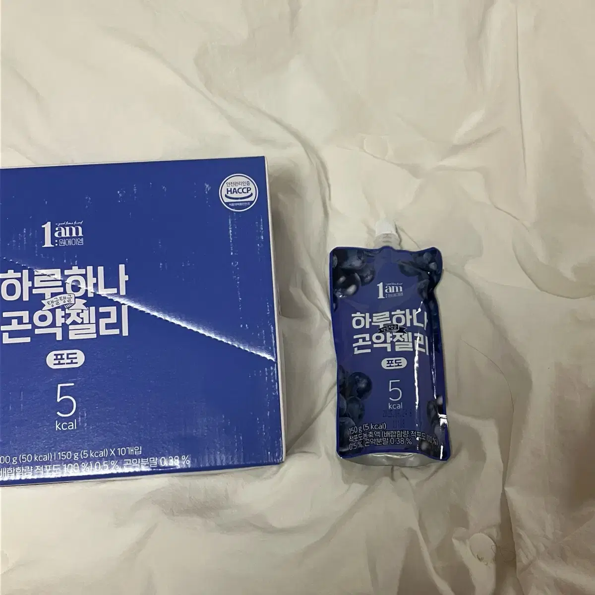 1am 하루하나 곤약젤리 포도맛