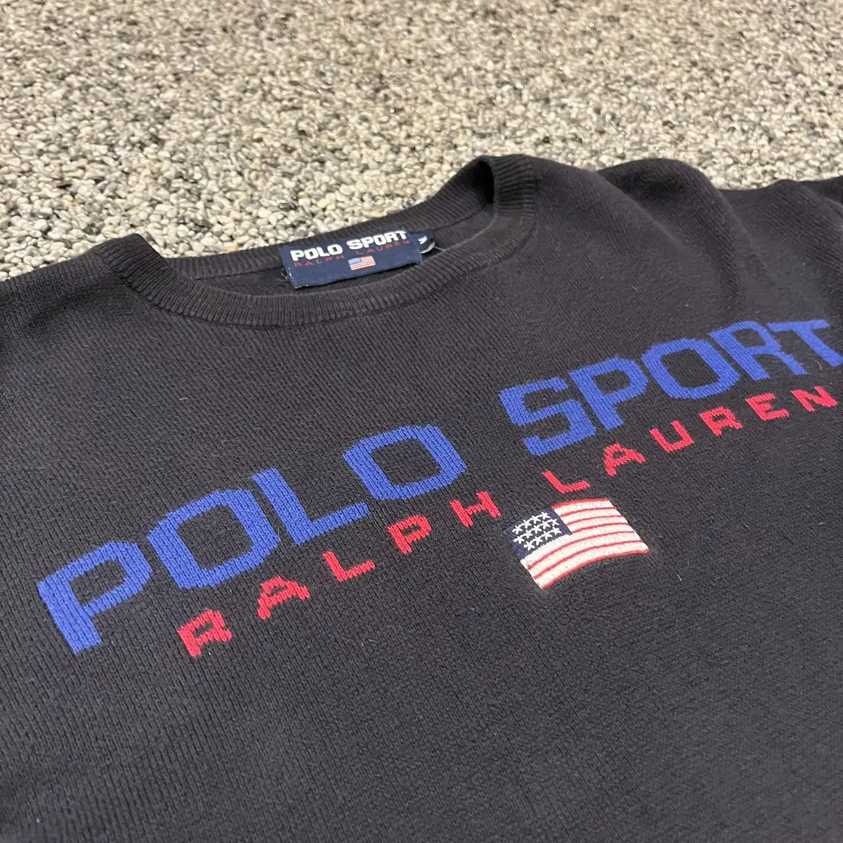 (end466)POLO ralphlauren 폴로 랄프로렌 자수 니트