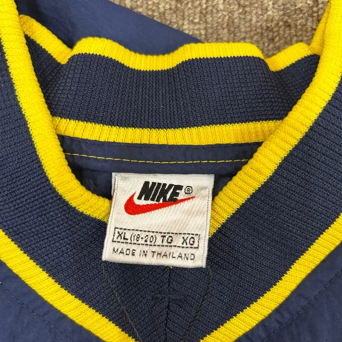 (XL) 90s Nike 나이키 올드스쿨 나일론 웜업