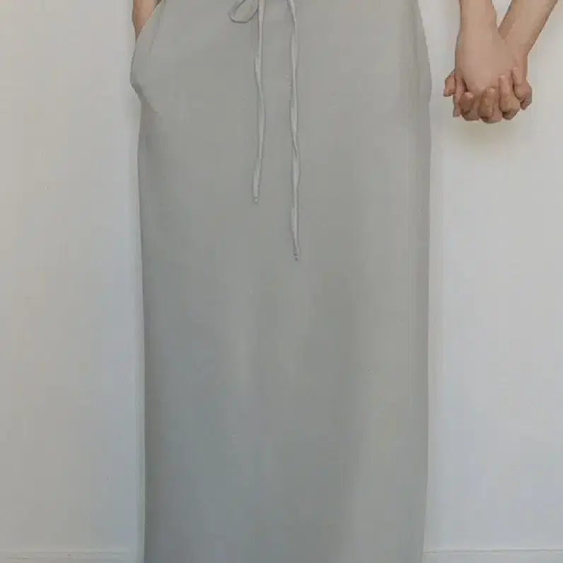 lfm drawstring Maxi skirt(24년 여름버젼)