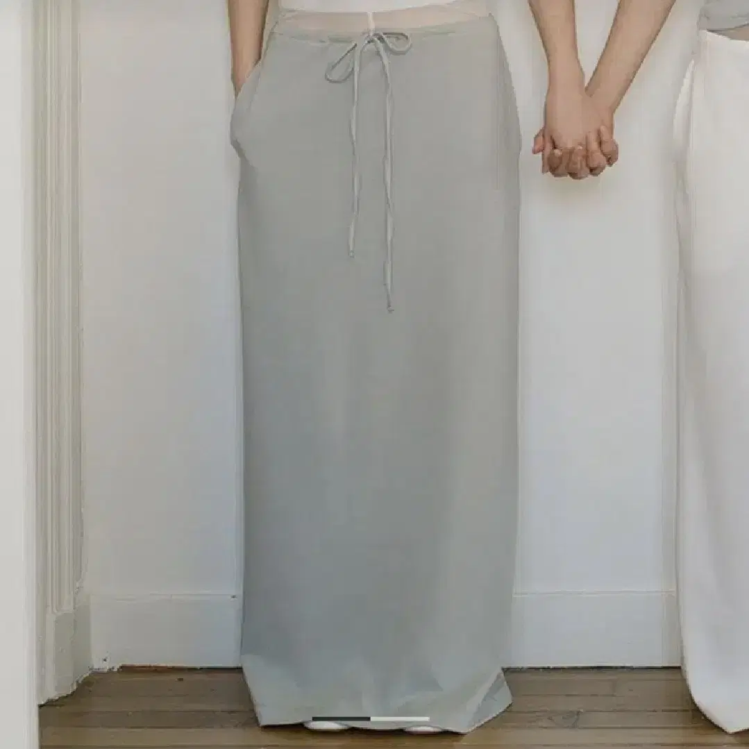 lfm drawstring Maxi skirt(24년 여름버젼)