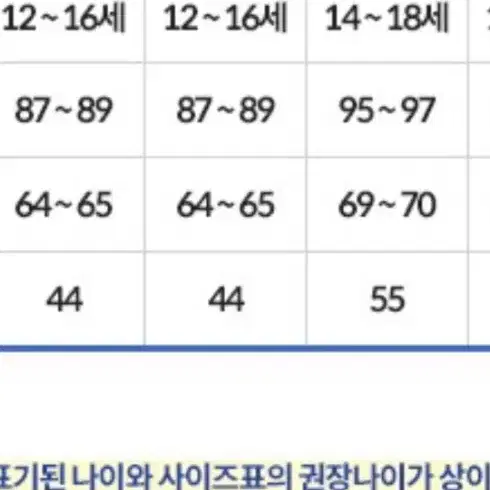 새상품 노스페이스 14세16세(44~55)