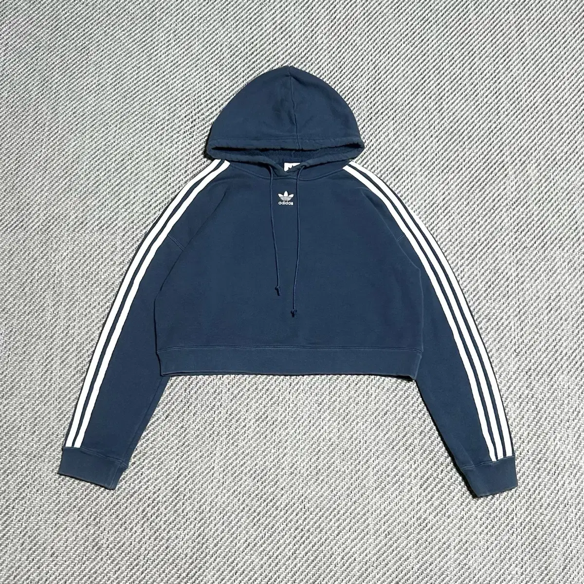 [ S ] adidas 아디다스 크롭 트랙 후드티