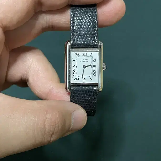 80s Cartier 까르띠에 머스트 탱크 SM automatic