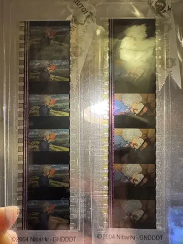 지브리 필름 북마커 칼시퍼 키스 하트 미타카노모리 지브리 미술관