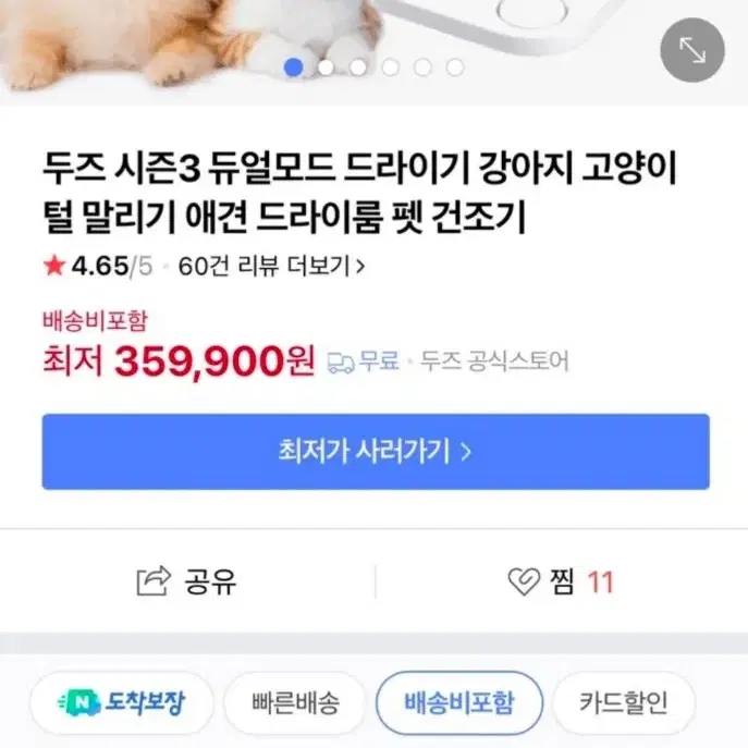 두즈 v3 펫드라이기