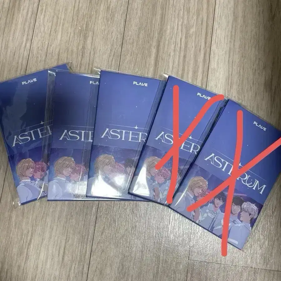 플레이브 미개봉 앨범 ASTERUM 기다릴게