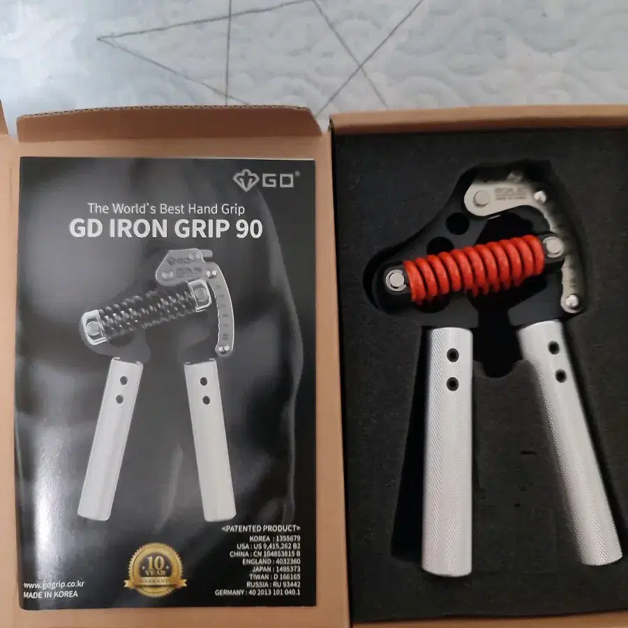 GD IRON GRIP 80(악력기)