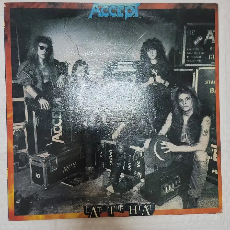 Accept lp 헤비메탈