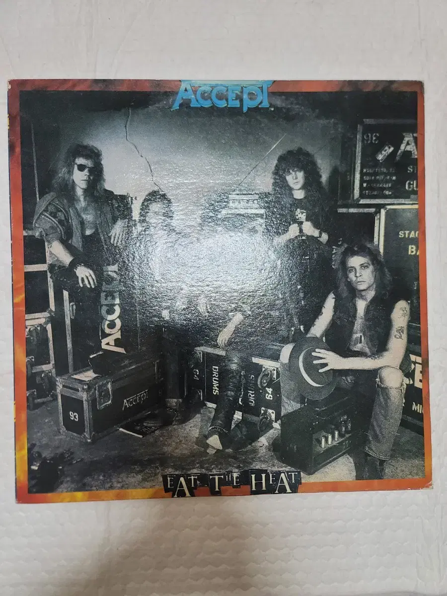 Accept lp 헤비메탈